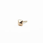 2mm Square Pyramid in 14k Rose Gold Threadless by BVLA